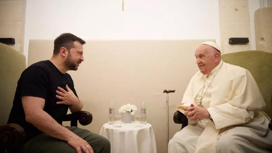 Tổng thống Ukraine Zelensky sẽ tới Rome dự lễ tang Giáo hoàng Francis